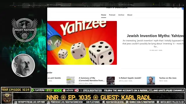 NNR ֍ EP. 1035 ֍ GUEST: KARL RADL