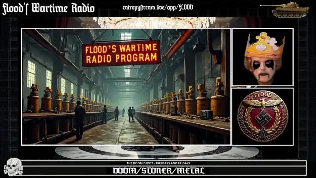 FLOODS WARTIME RADIO PROGRAM on 22-May-25-06:49:44