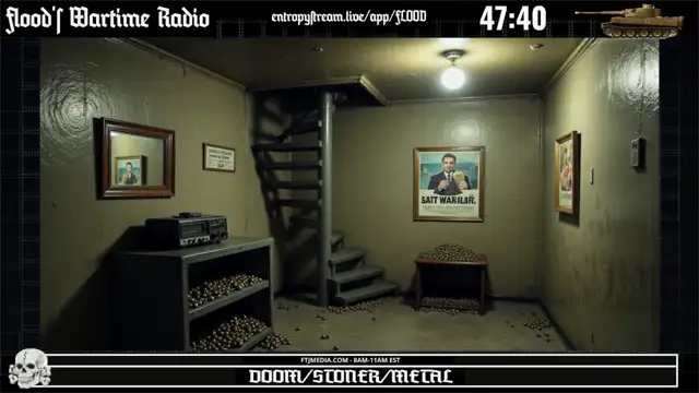 FLOODS WARTIME RADIO PROGRAM on 27-May-25-07:03:38