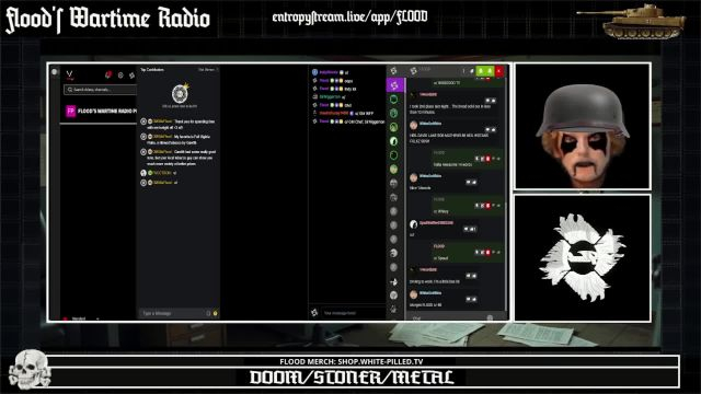 FLOODS WARTIME RADIO PROGRAM on 04-Jun-25-06:15:18