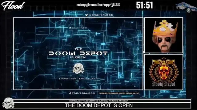 FLOODS WARTIME RADIO PROGRAM on 01-Jul-25-17:58:28