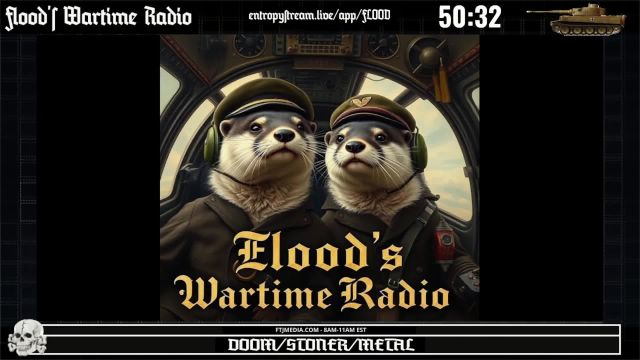 FLOODS WARTIME RADIO PROGRAM on 03-Jul-25-07:02:13