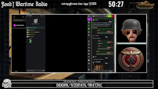 FLOODS WARTIME RADIO PROGRAM on 09-Jul-25-06:01:32