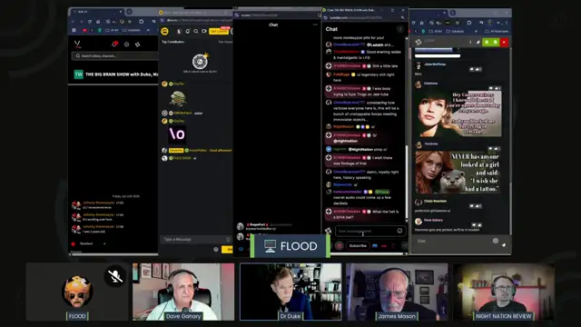 THE BIG BRAIN SHOW with Duke, Mason, Gahary, Co-Host NNR WOW! on 11-Jul-25-19:04:30