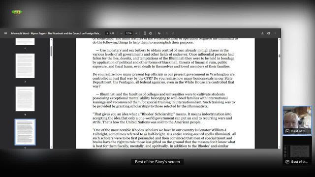 Myron Fagan on the Illuminati, Part 2