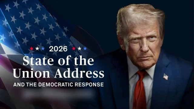 🔴Pres. Donald Trump State of the Union address 2026 on 24-Feb-26-20:07:52
