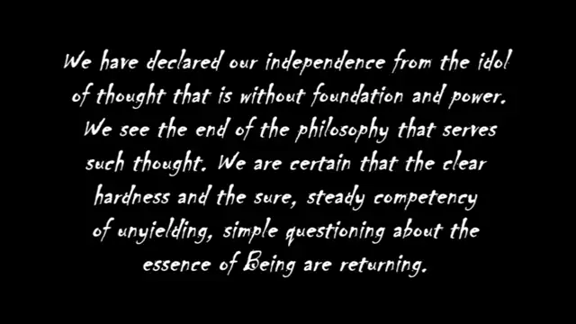 Heidegger on Fascism