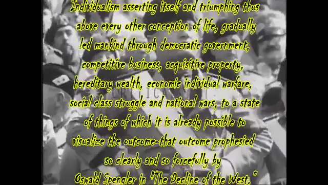 FASCISM AS PHILOSOPHY