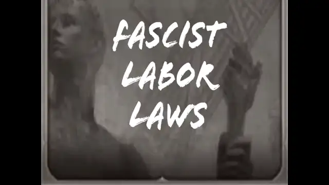 FASCISM AS POLITICAL & ECONOMIC ORGANIZATION