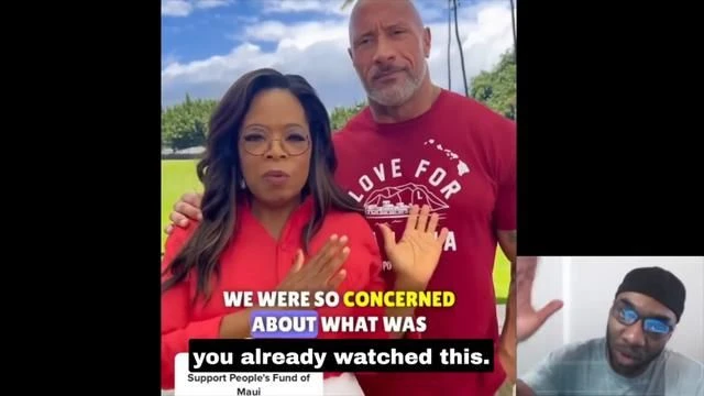 Oprah and the ROCK, are SO Con-Cerned, Sept 9, 2023