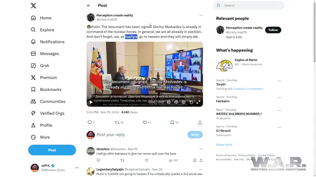 Western Alliance Resistance: Nuclear Annihilation