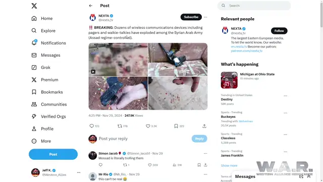 Western Alliance Resistance: Soviet Syria