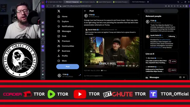 Nick Fuentes Calls Trump A Grave Threat To America (1)