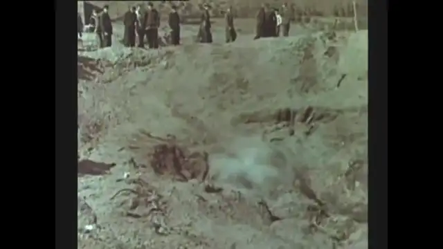 WW II  RARE COLOR FILM  NAZI V2 ROCKET FACILITY