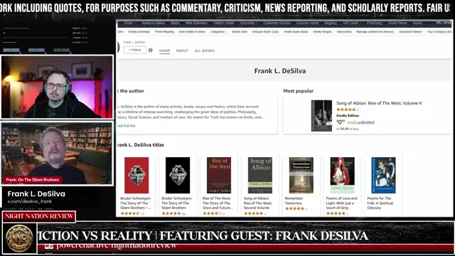 NNR ֍ 1/3/2025 ֍ THE ORDER: FILM FICTION VS REALITY | FEATURING GUEST: FRANK DESILVA