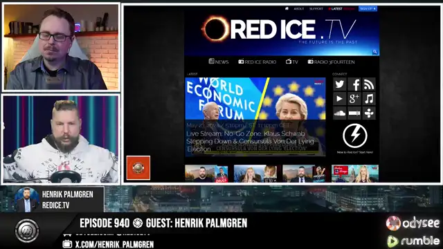 NNR ֍ EPISODE 940 ֍ GUEST: HENRIK PALMGREN (RED ICE TV)