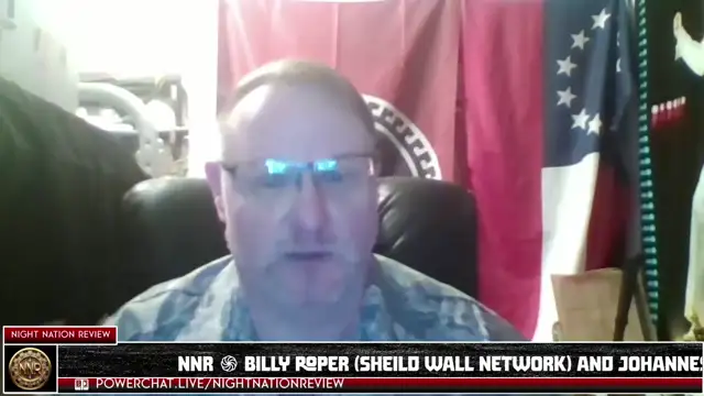NNR ֍ BILLY ROPER  (SHEILD WALL NETWORK) AND JOHANNES AGENBACH (DIE VRYBURGER BEWEGING) ֍ INTERNATIONAL WHITE NATIONALISM