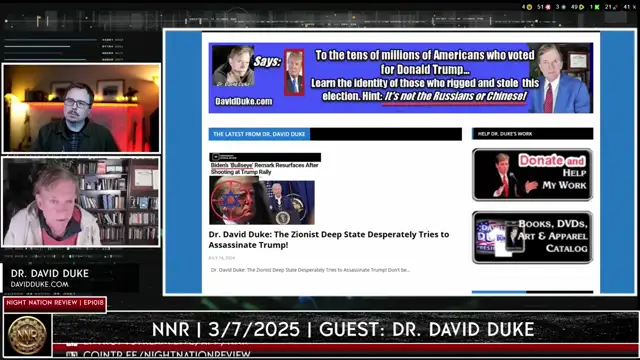 NNR ֍ EP. 1018 ֍ GUEST: DR. DAVID DUKE
