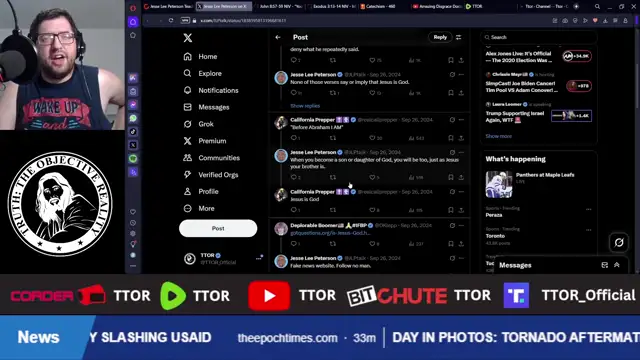 Jesse Lee Peterson Claims We Can Become God