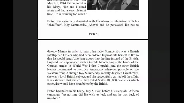 Why General Patton Was Murdered by Eustace Mullins - ( 10th February, 2025 ) - 22m