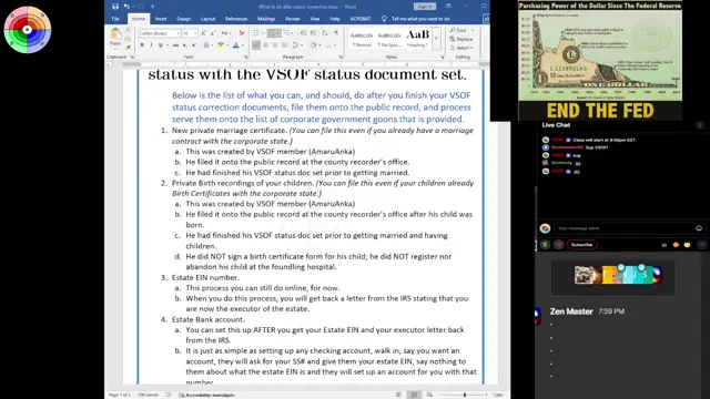 🔵Actions taken after VSOF status correction. Your journey has only begun.
