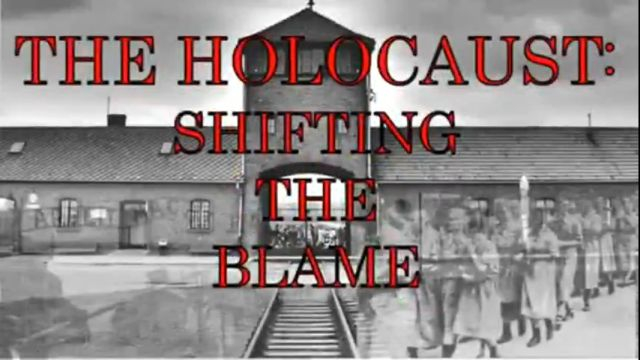 JFH production. How whitey gets blamed for the fantasy holohoax.