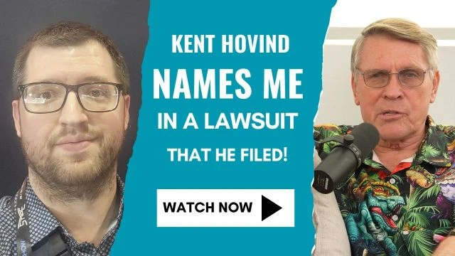 Kent Hovind Names Me In A Lawsuit That He Filed!